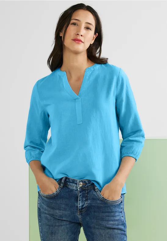 Street One Leinen-Baumwolle-Mix Bluse 